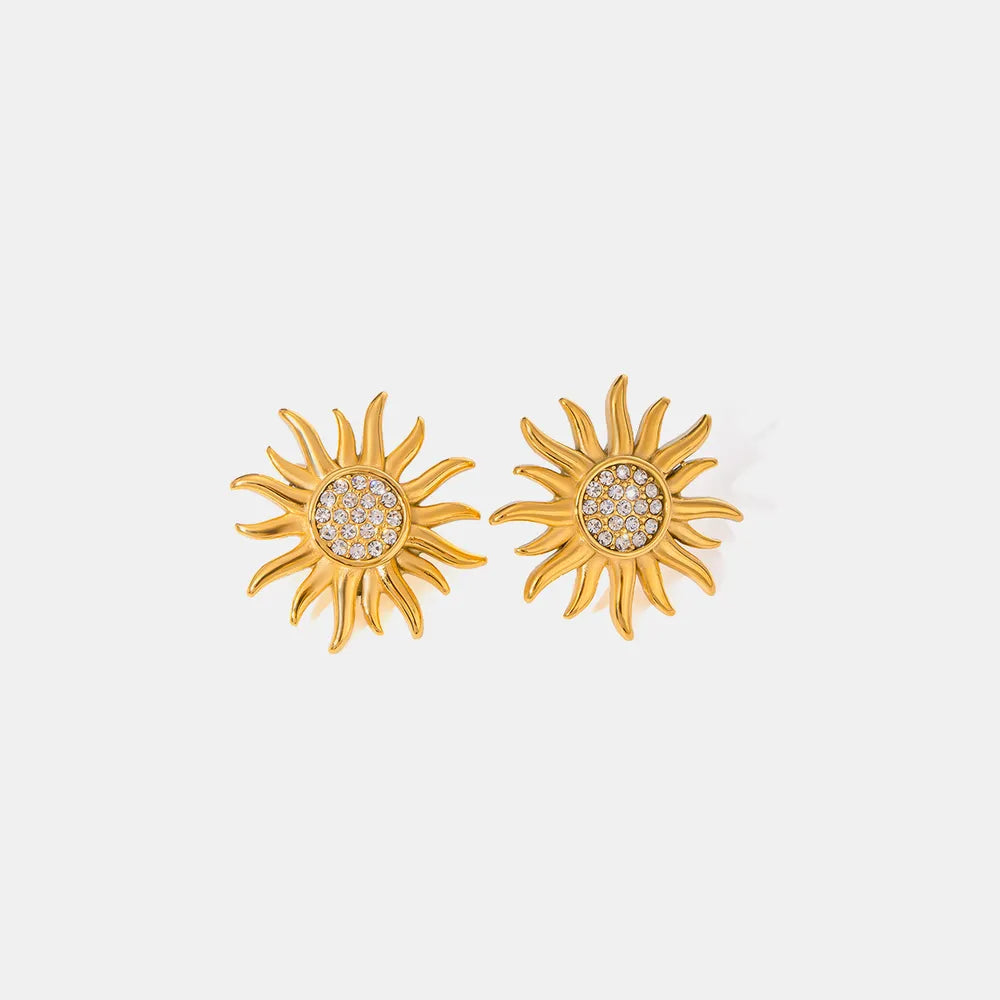 Tiare Rā Earrings – Stainless Steel