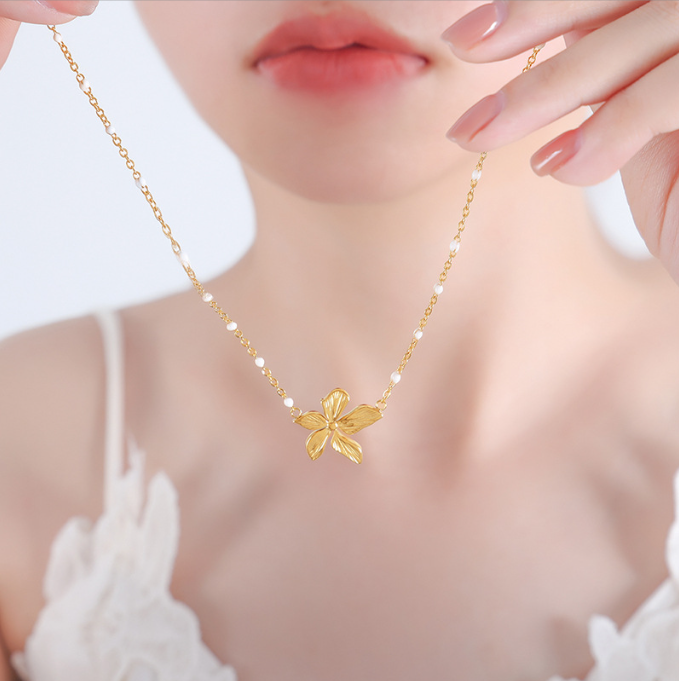 Nohea Necklace – Titanium Steel