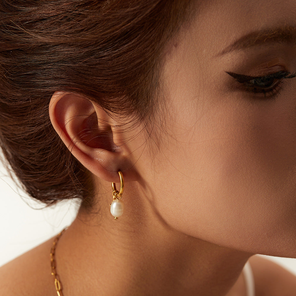 Fetu Poe Earrings – Stainless Steel