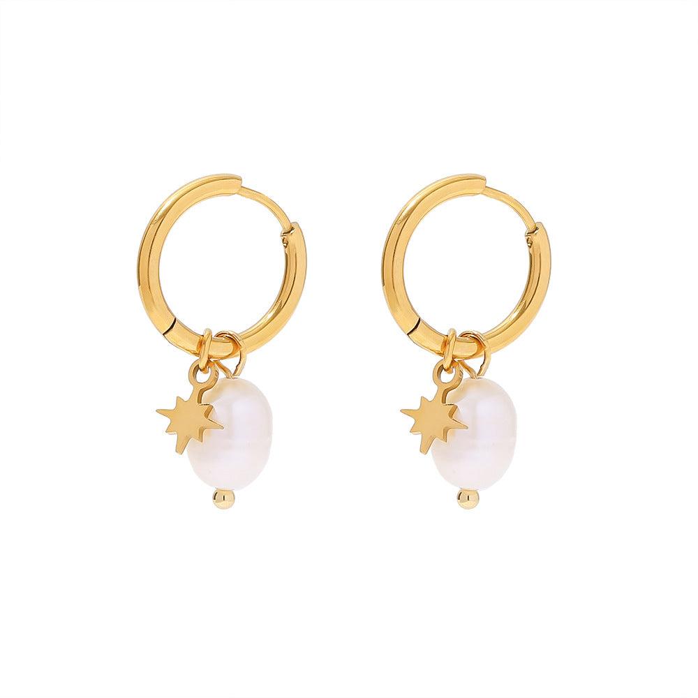 Fetu Poe Earrings – Stainless Steel