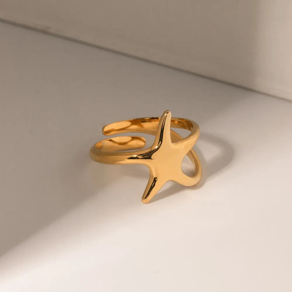 Fetu Moana ring – Stainless Steel & Hypoallergenic