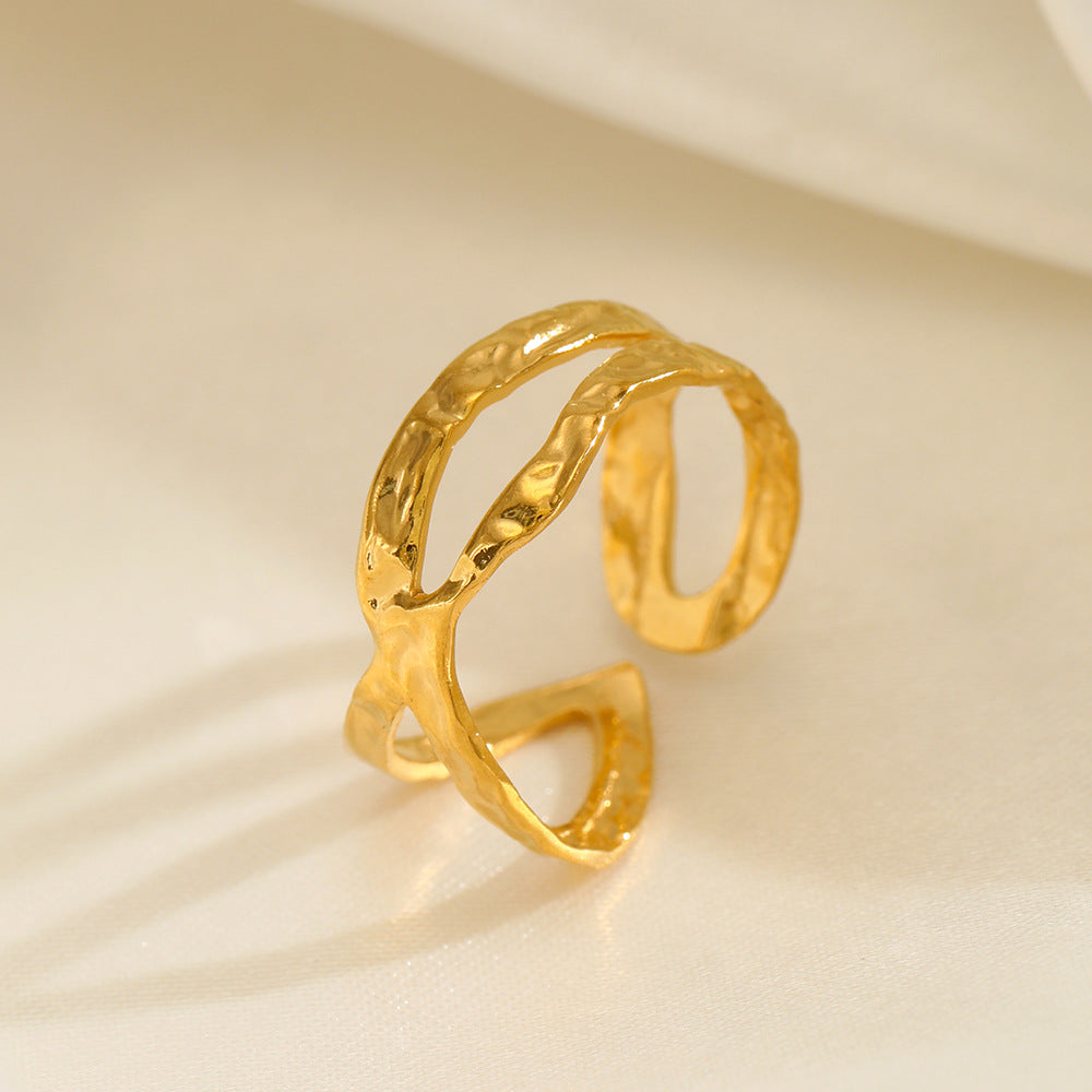 Aro Adjustable Ring – Stainless Steel, Hypoallergenic & Adjustable