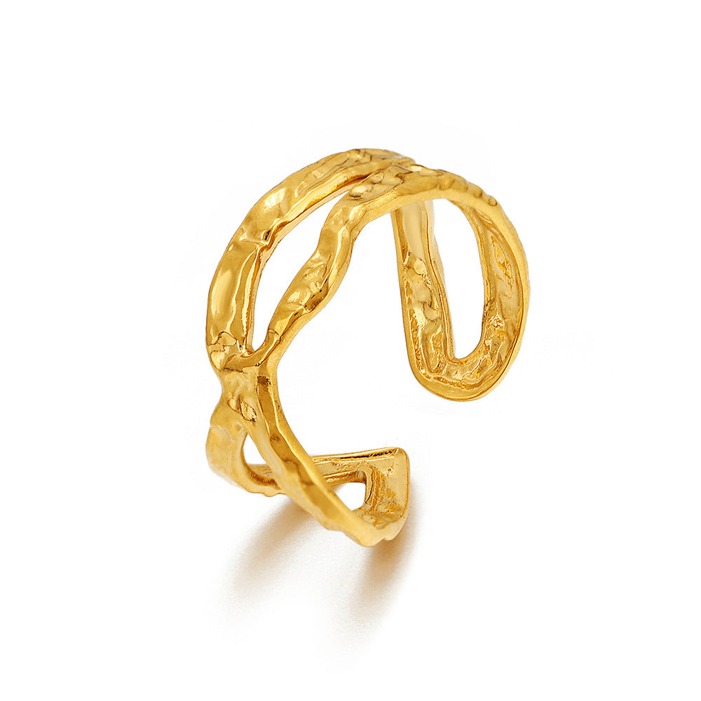 Aro Adjustable Ring – Stainless Steel, Hypoallergenic & Adjustable