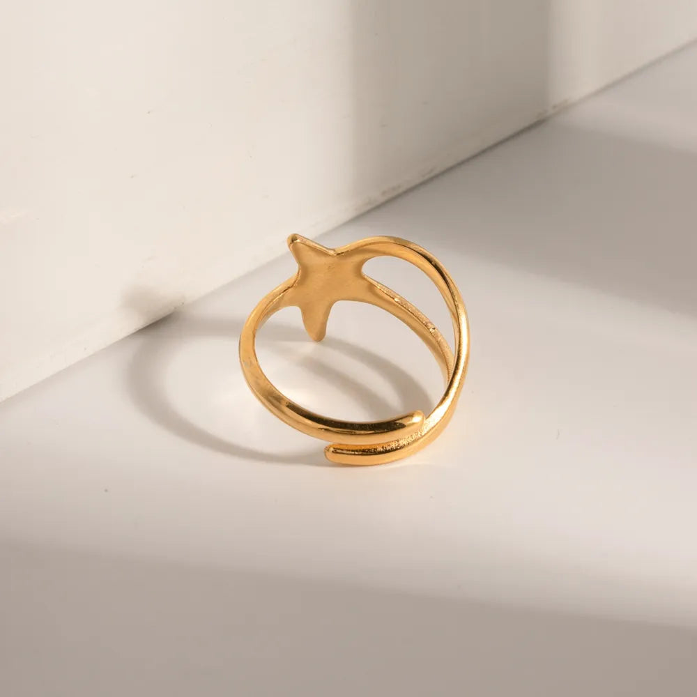 Fetu Moana ring – Stainless Steel & Hypoallergenic